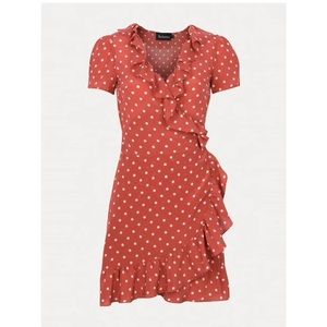 Réalisation Par Valentina Ruffle Mini Dress